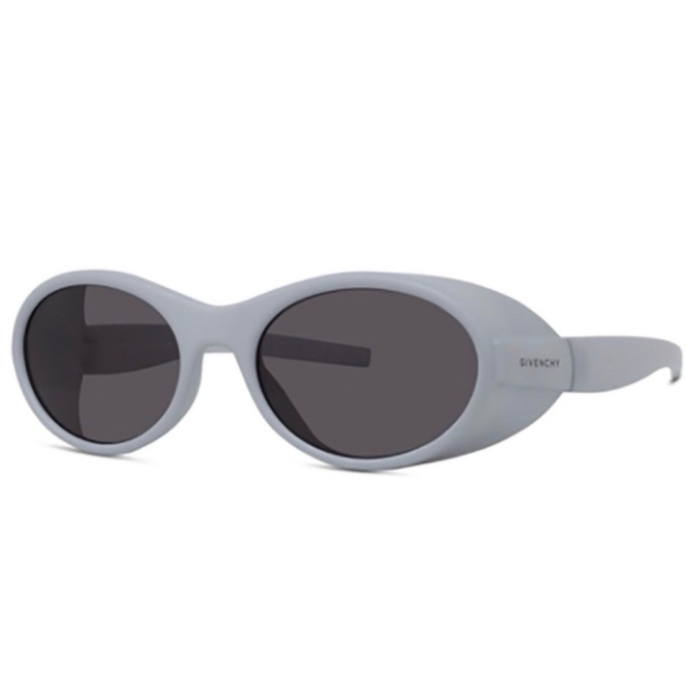 Givenchy Oval Sunglasses in Soft Matte Gray Unisex GV40065I
